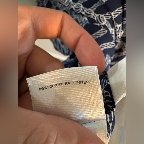 NWT Anne Klein Rope Print Midi Dress - Picture 8 of 10